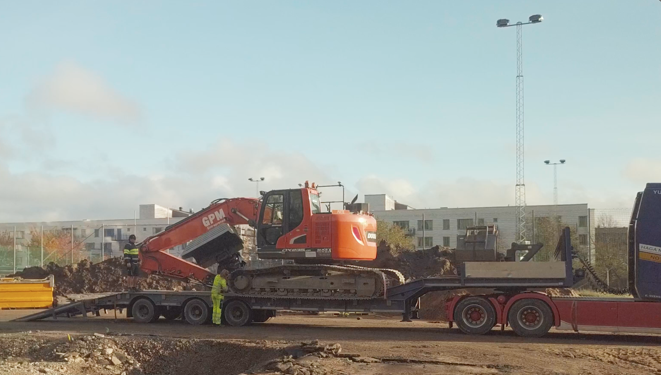 Maskintransport